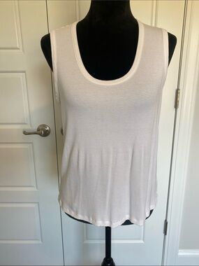 Everyday White Scoop Neck Tank - Classic Women's Ribbed Tank